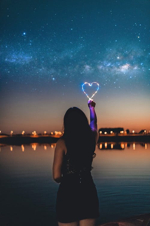black images of love