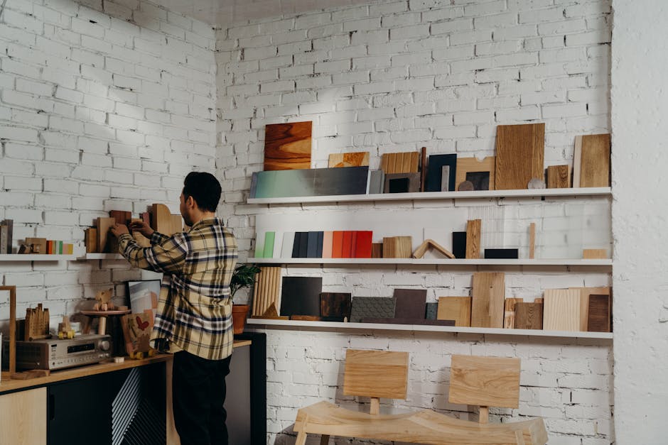 cabinet finish sample board - cabinet design