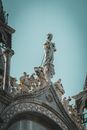 Low Angle View of Statue of Man