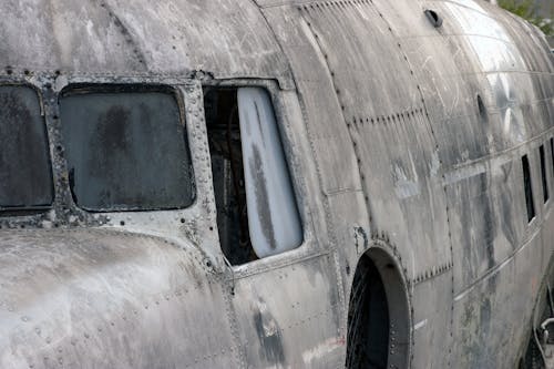 Photo of an Airplane Wreckage