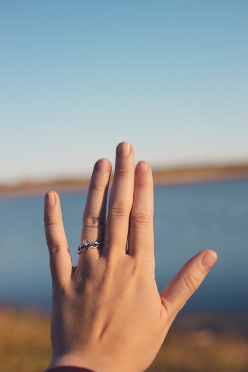 Photo of a Person Wearing a Ring