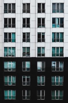 Facade of Residential High Building
