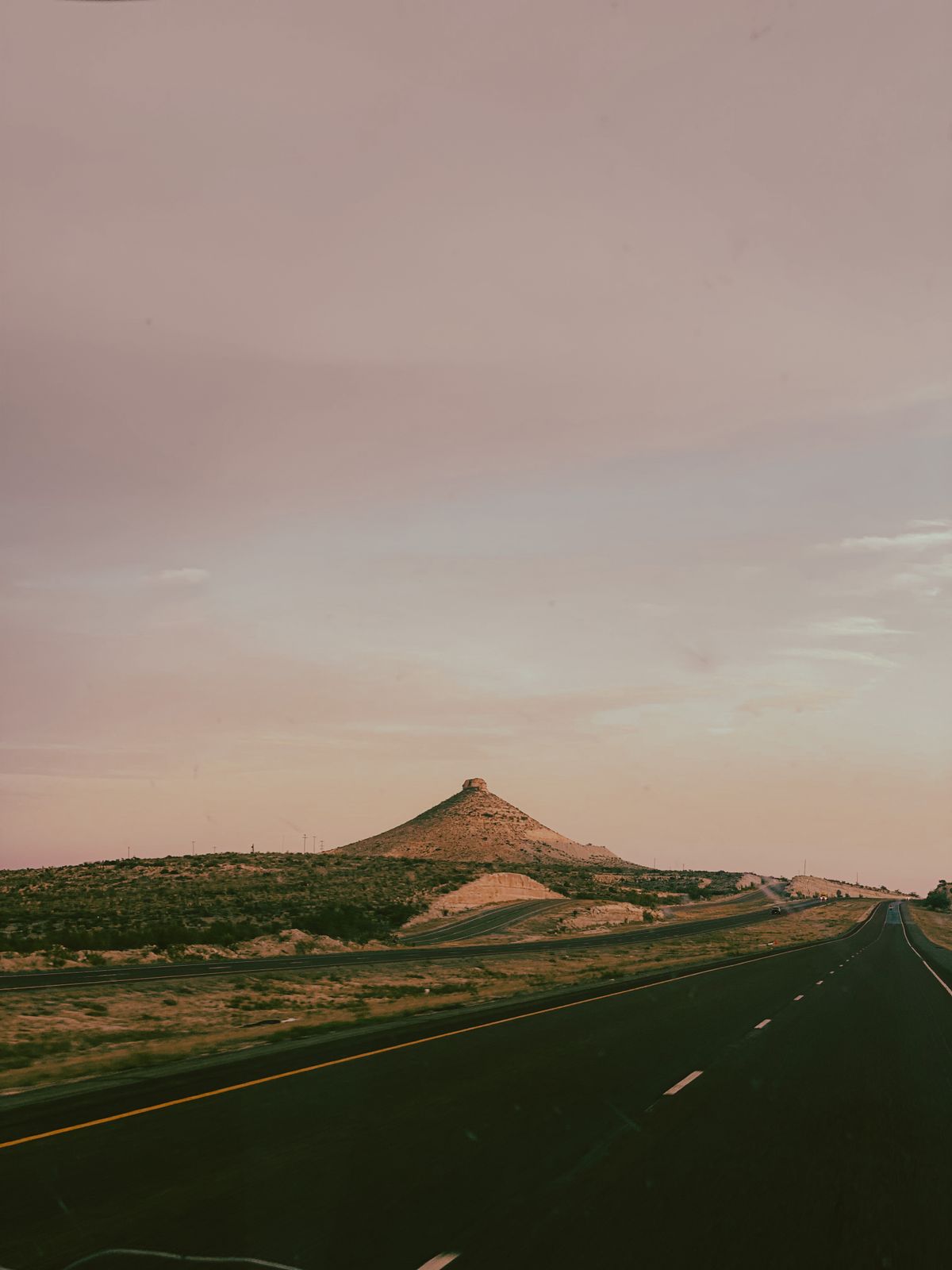 Texas landscape representing the Southern Vowel Shift