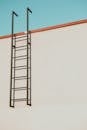 Wall Mounted Ladder to Access Rooftop