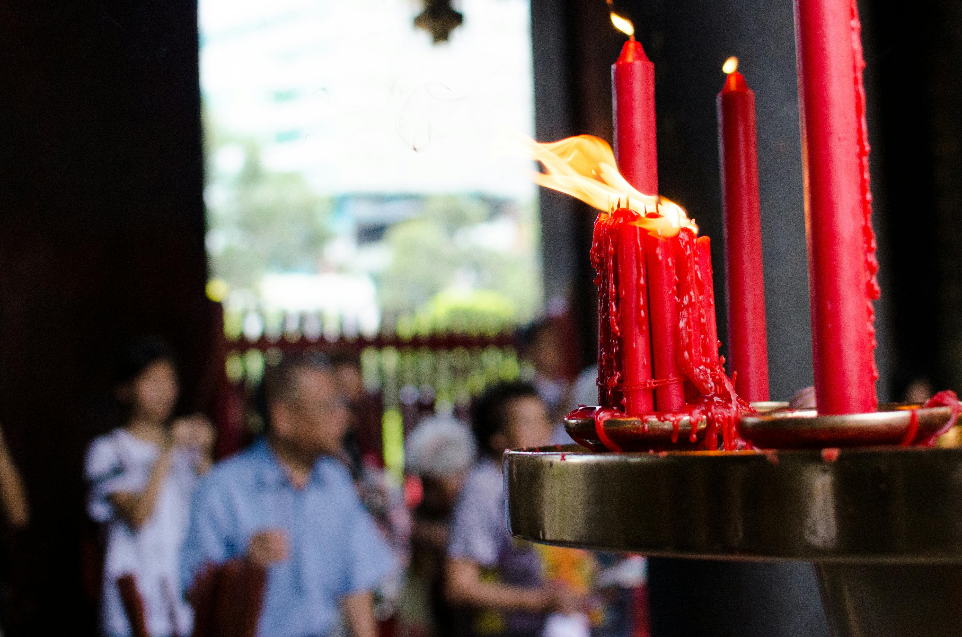 Free stock photo of asia, candle, candles