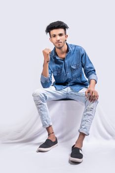 Denim Casual Shirt - Light Blue