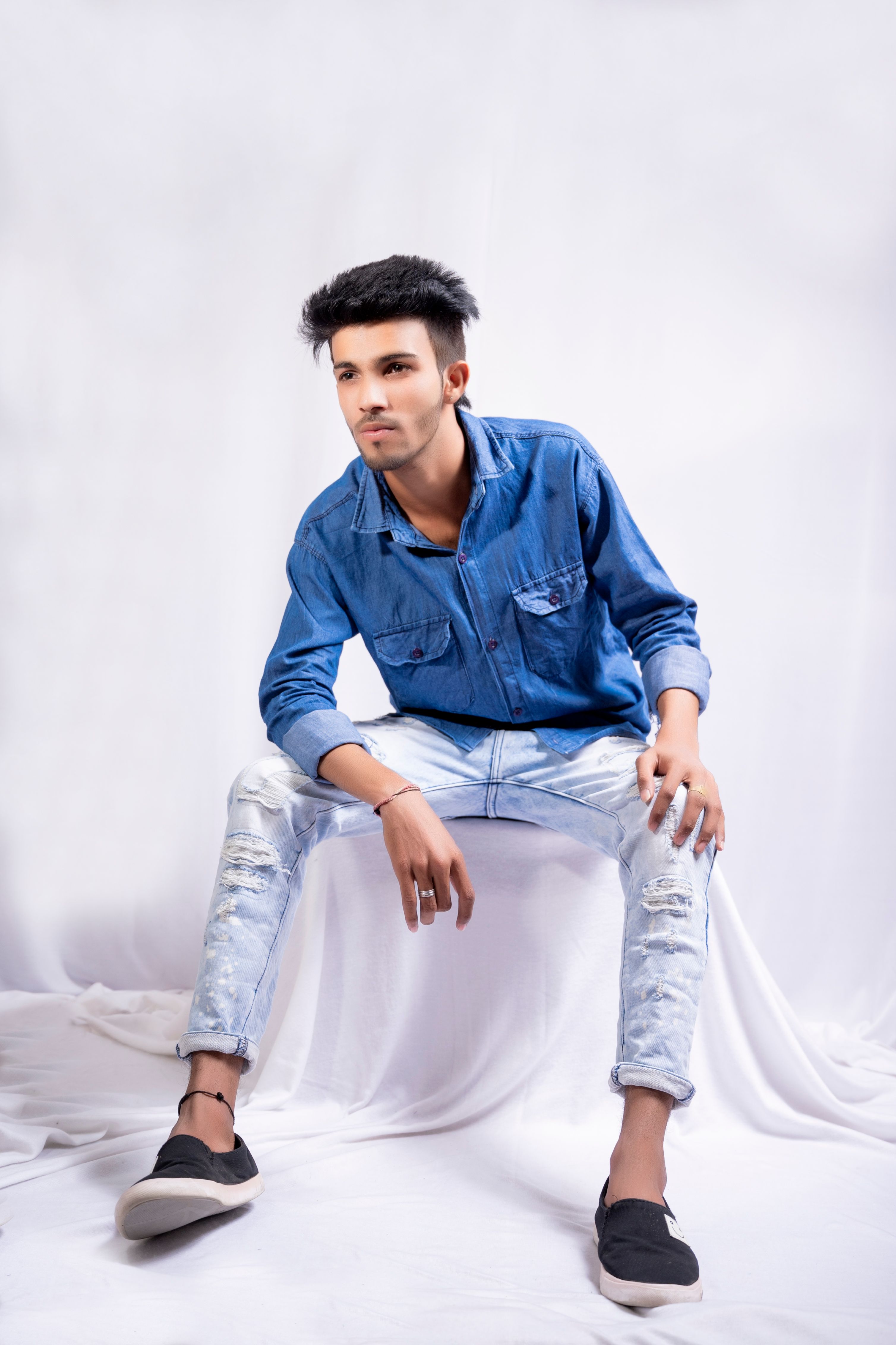 White Shirt Blue Jeans Men Photos, Download The BEST Free White Shirt Blue  Jeans Men Stock Photos & HD Images