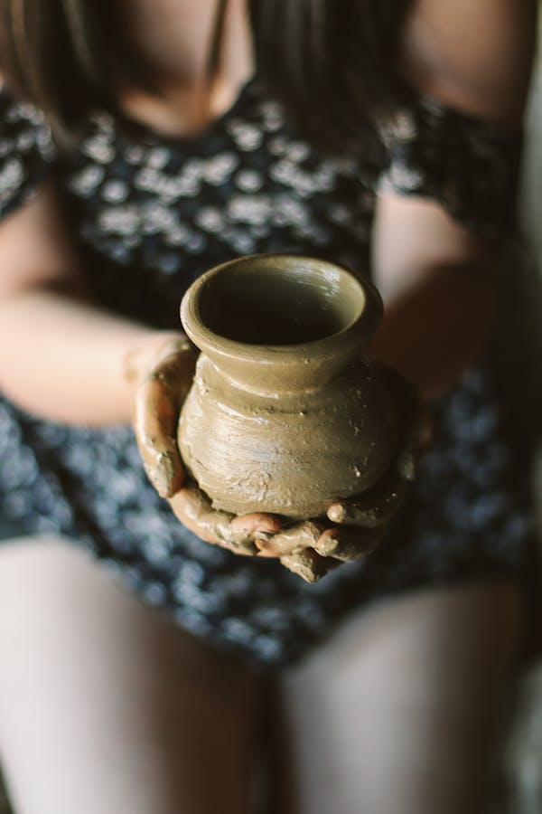 Brown Clay Pot