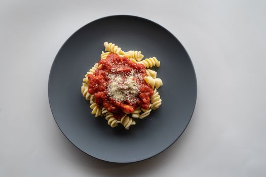 Meatless School Lunch Pasta With Sauce