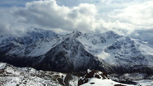 Бесплатное стоковое фото с горный пик, зима, красивый