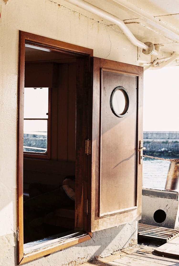 Door On Ships Deck