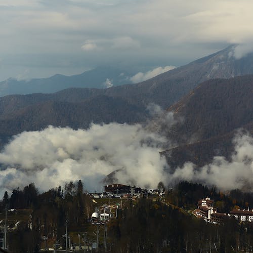 天性, 山, 無人空拍機 的 免費圖庫相片