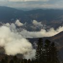 Thick Fog Covering the Mountains