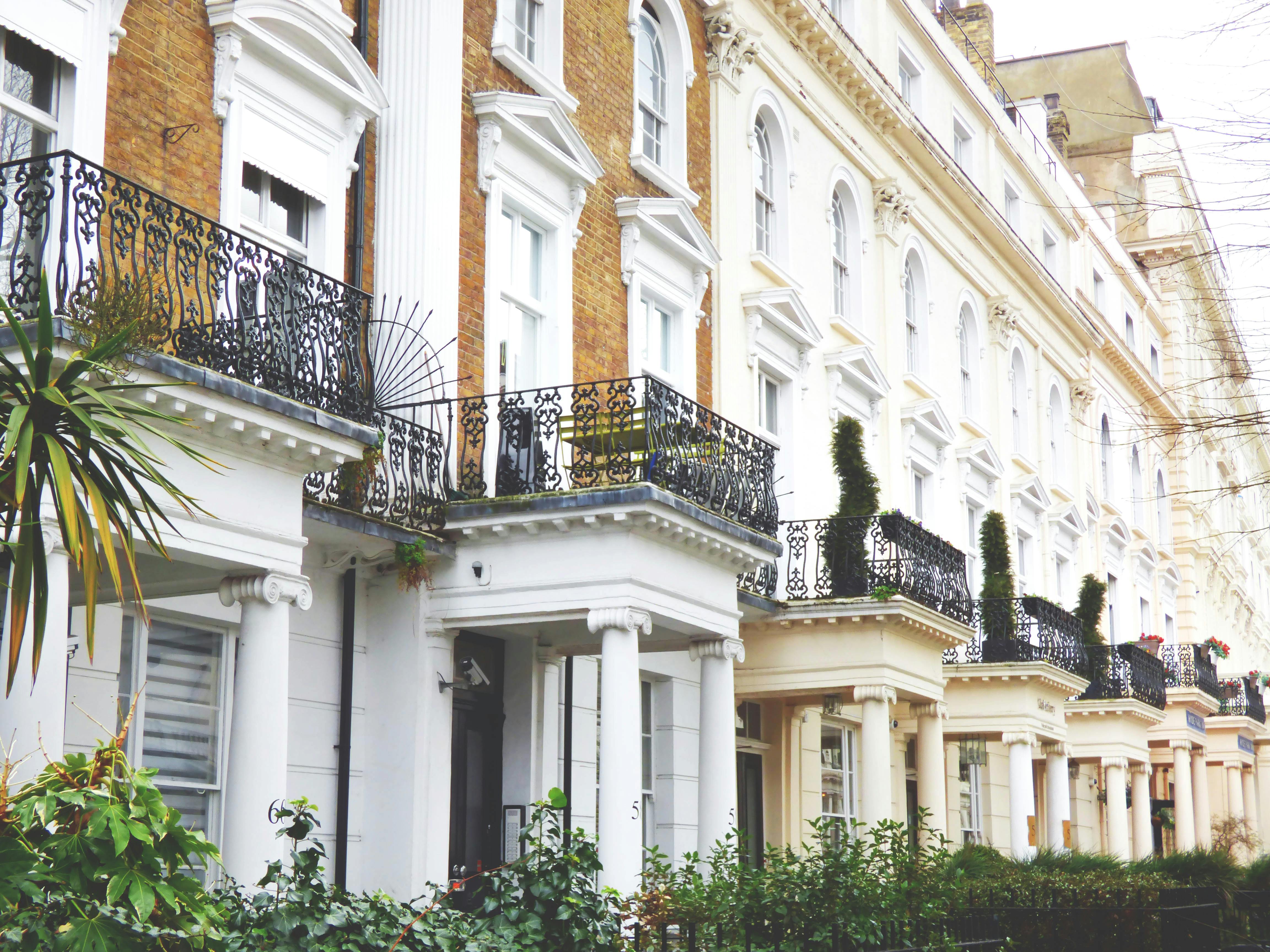 White Architectural Baroque Building