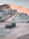 Black Jeep Wrangler on Brown Dirt Road