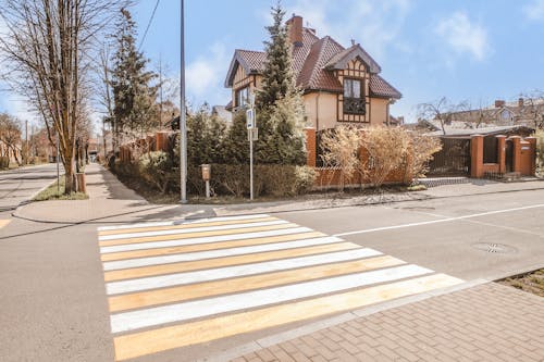 Free stock photo of city road, city street, street crossing