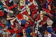 Blue Red and White Plastic Toy