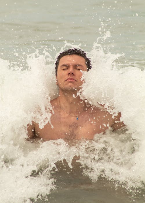 Free stock photo of beach lover, male model, photo session