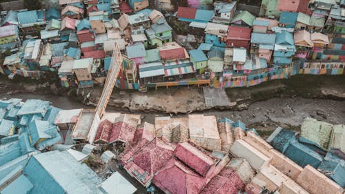 Aerial View of Houses