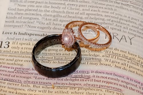 免費 婚禮, 結婚戒指, 聖經 的 免費圖庫相片 圖庫相片