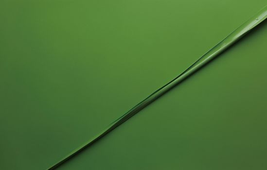 A simple and vibrant green background with a single leaf adding texture and interest.