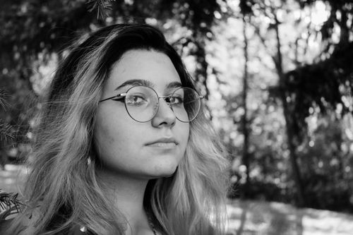 Free stock photo of black leather jacket, glasses, rebel Stock Photo