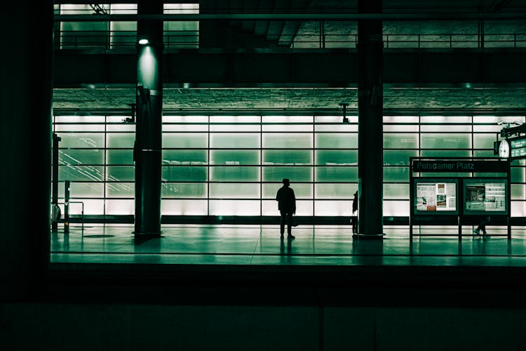 Metro Station In Berlin