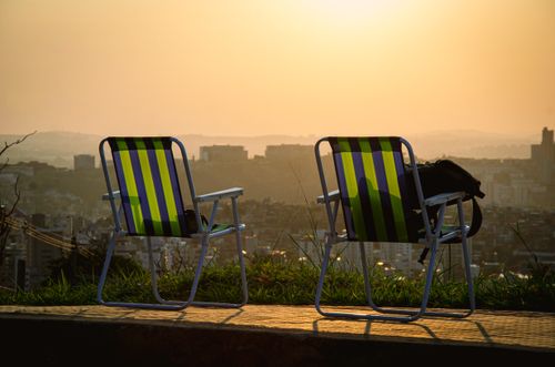 Free stock photo of beautiful sunset, city center, peaceful Stock Photo