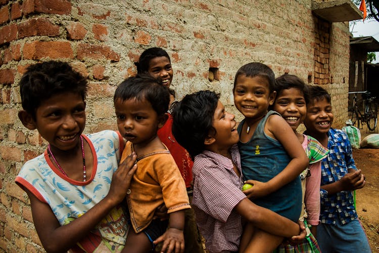 Group Of Children Playing