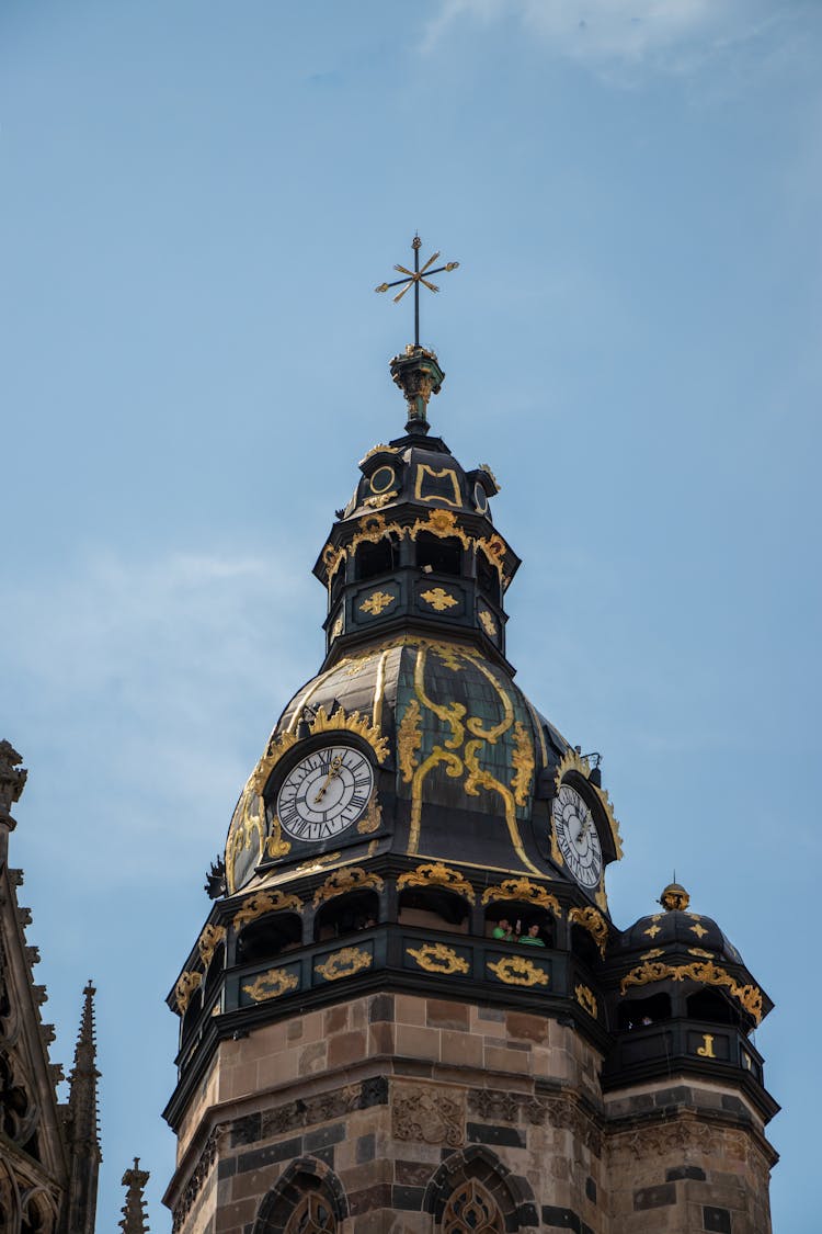 Dome Of The Cathedral Of St. Elisabeth In Kosice, Slovakia