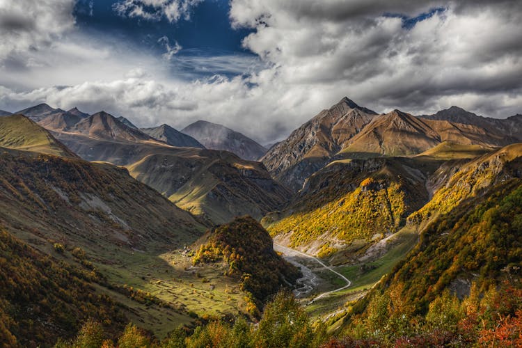 Autumn Mountain View