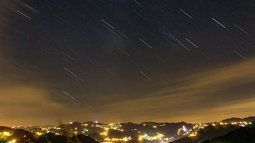 Foto profissional grátis de astronomia, céu noturno, cidade