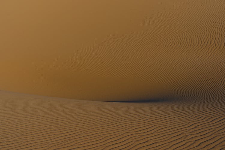 Abstract Image Of Sand Pattern