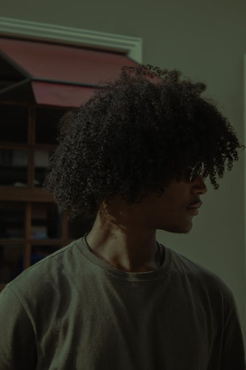 Бесплатное стоковое фото с афро волосы, вертикальный выстрел, вьющиеся волосы