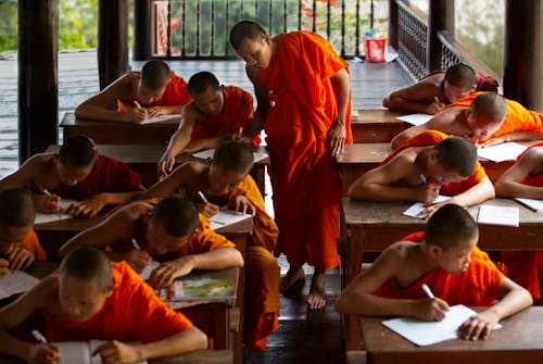 Gratis stockfoto met aan het studeren, Boeddhisme, Boeddhist
