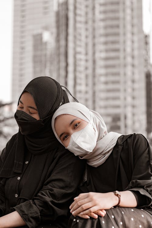 Photo of Women Wearing Face Masks