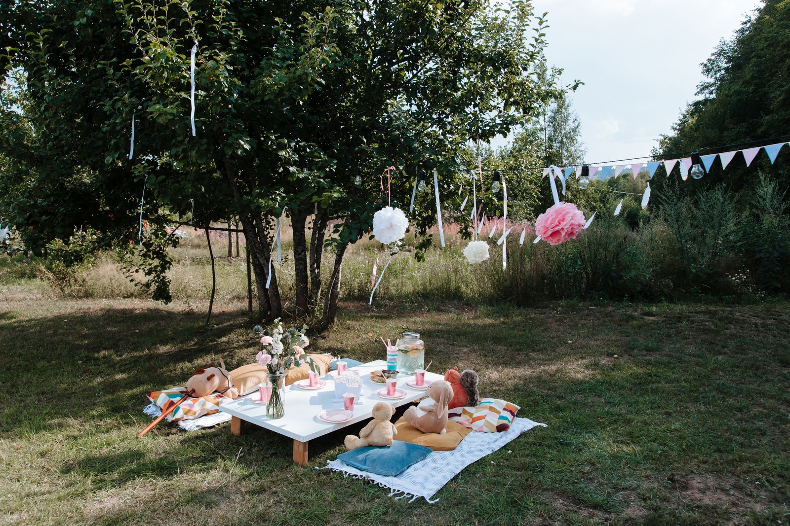 Goat joins the picnic