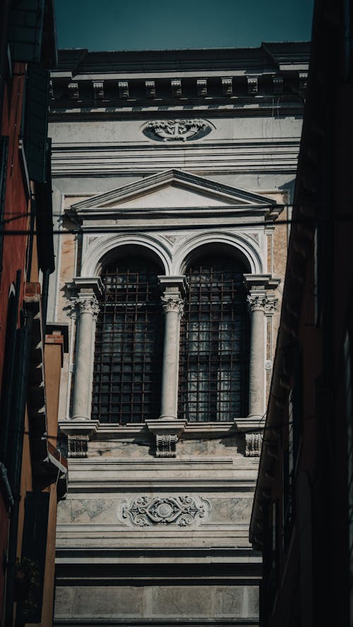 View of a Building in a City