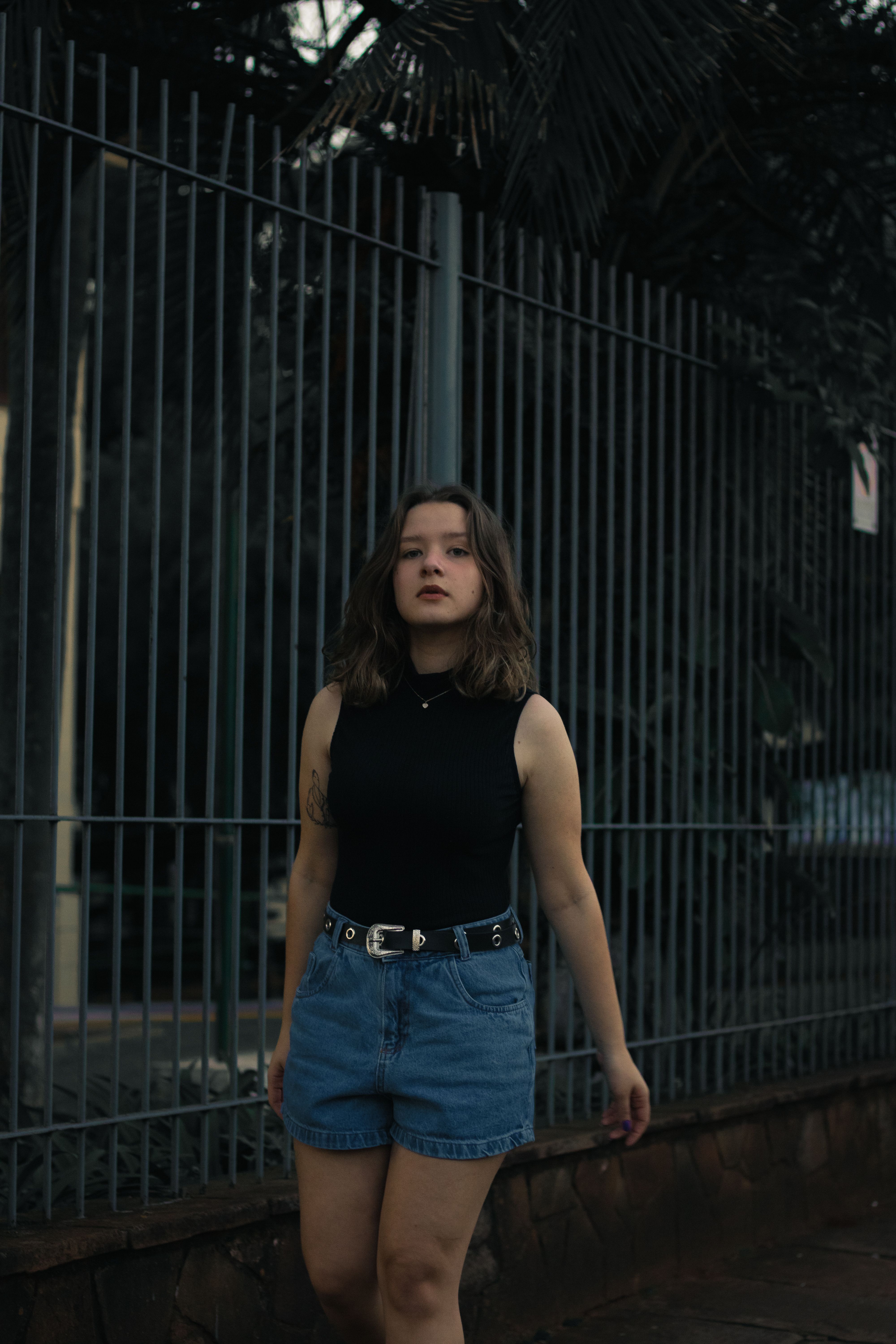 Short en jean