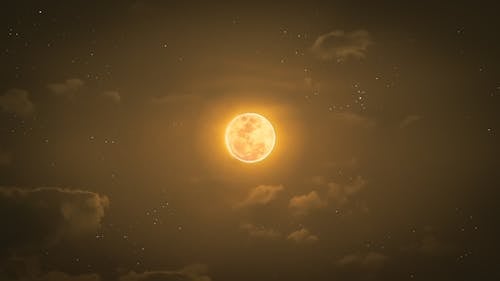 Free stock photo of full moon, moon, supermoon Stock Photo