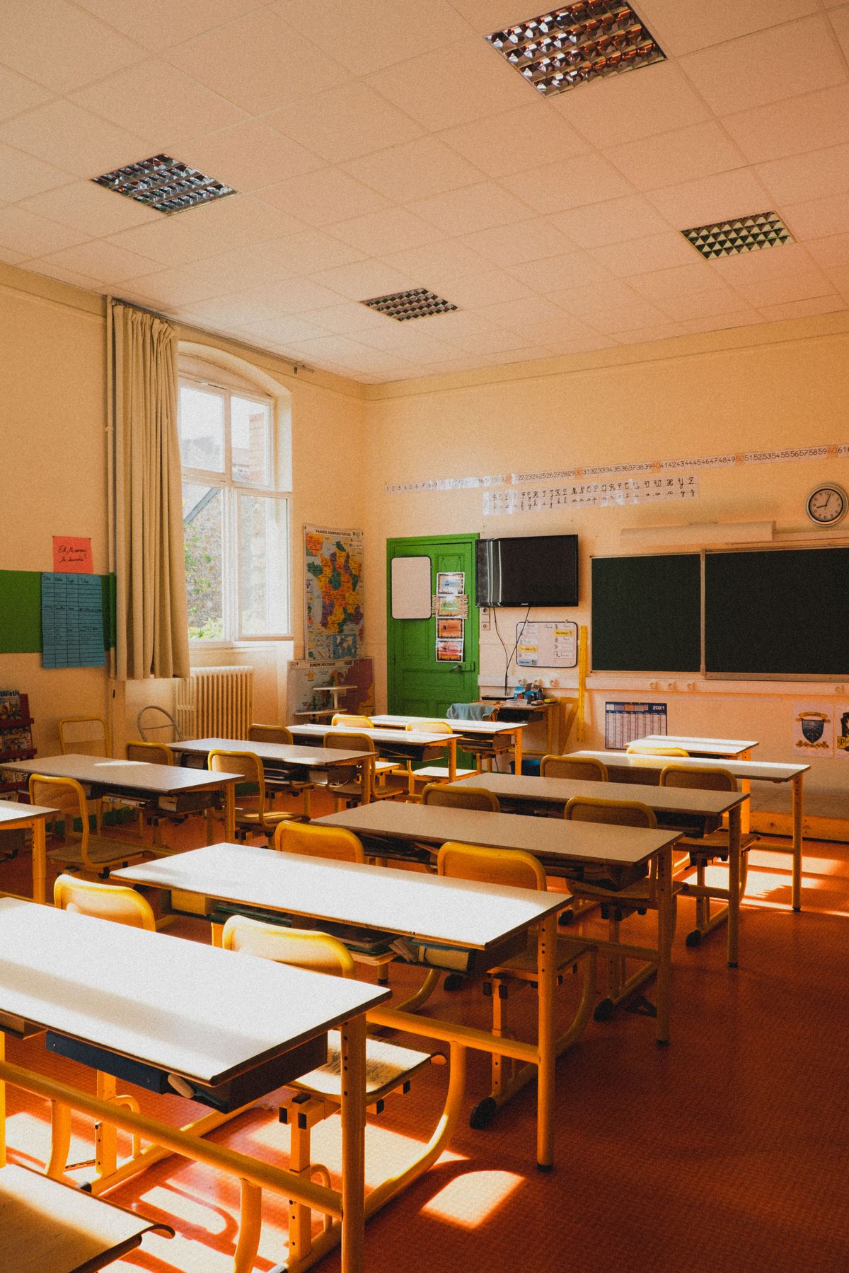 学校の廊下