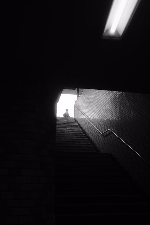 Stairs Leading from Underground towards Entrance