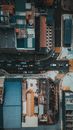 Aerial Photo of City Buildings
