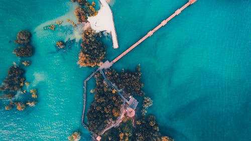 Aerial View Of Island