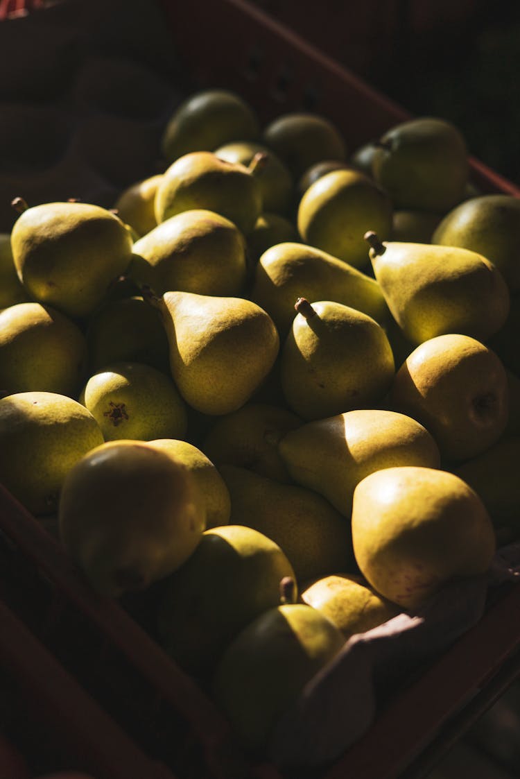 Pile Of Ripe Pears