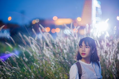 Free Woman in White Button-up Top Stock Photo