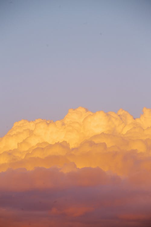 コピースペース, 日没, 積雲の無料の写真素材
