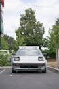 White Chevrolet Car on Road