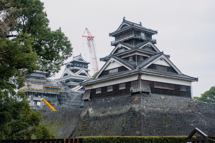 Reconstruction Of A Japanese Castle