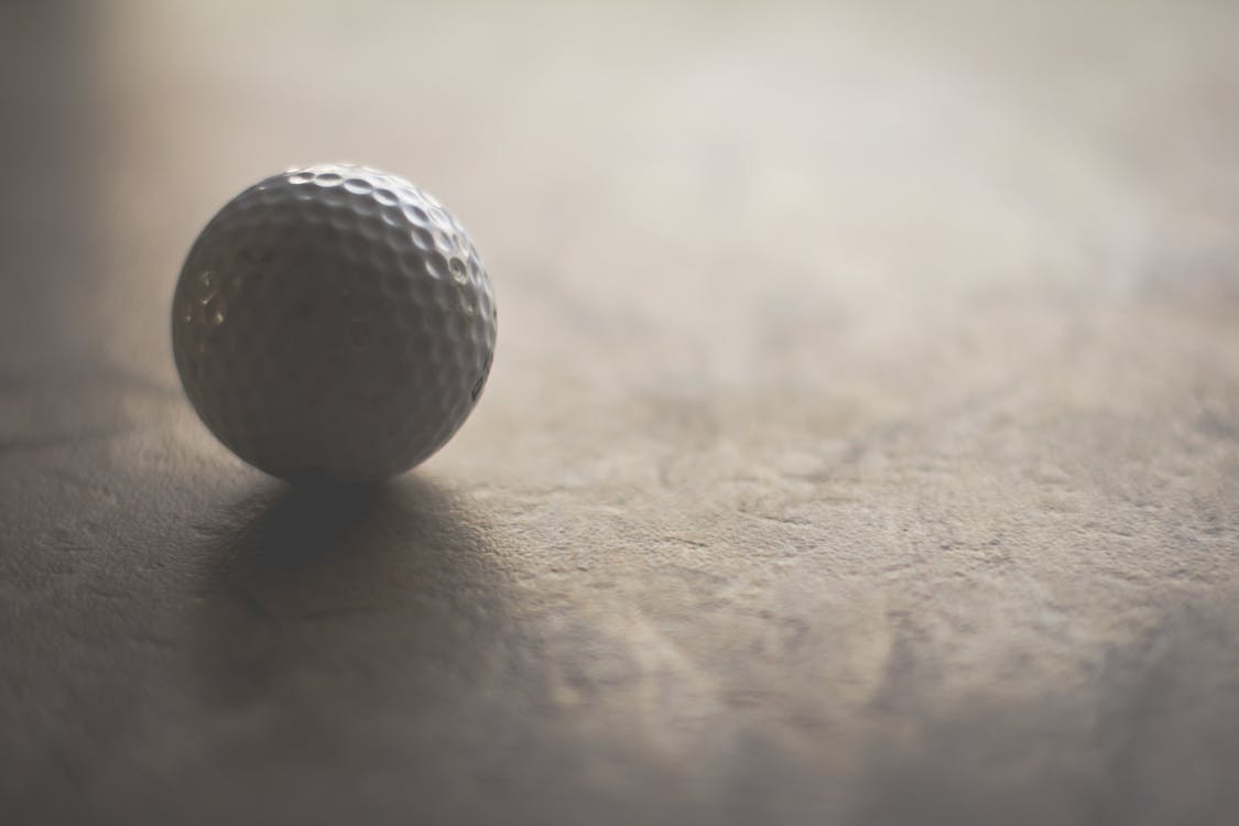 Close Up Fotografie Van Golfbal